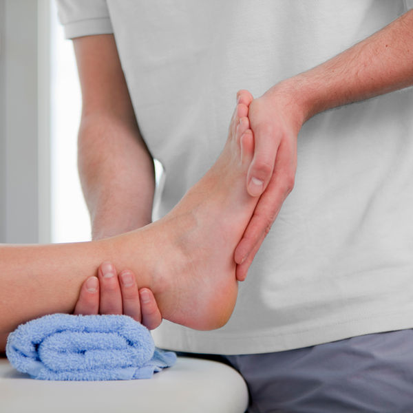 Reflexology treatment