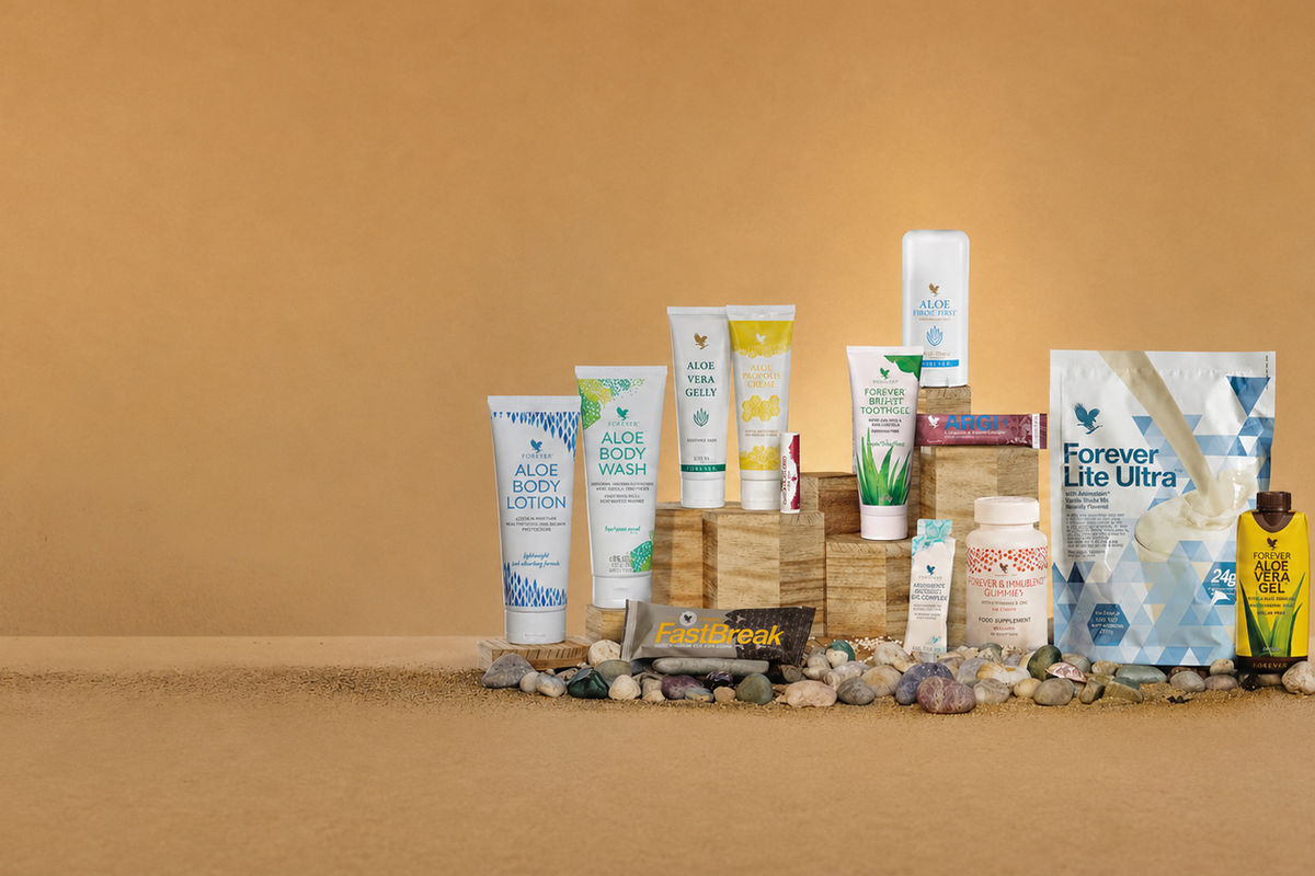 Aloe vera wellness range